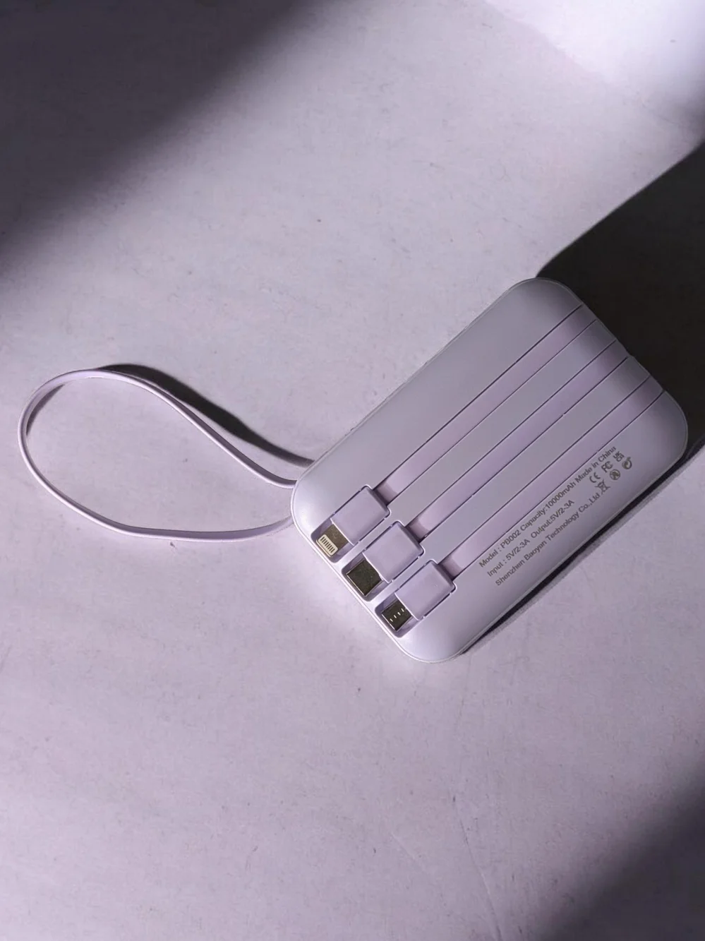 Portable Power Bank Charger - Lavender